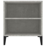 TV Cabinet Concrete Grey 102x44.5x50 cm Engineered Wood - Low Angle