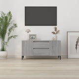 TV Cabinet Grey Sonoma 102x44.5x50 cm Engineered Wood - Side View