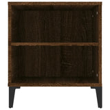 TV Cabinet Brown Oak 102x44.5x50 cm Engineered Wood - Low Angle