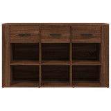 Sideboard Brown Oak 100x30x59.5 cm Engineered Wood