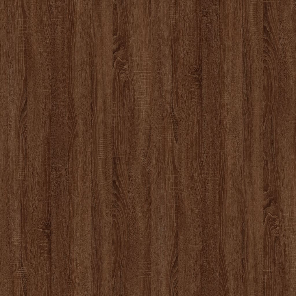 Sideboard Brown Oak 100x30x59.5 cm Engineered Wood