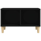 Coffee Table Black 60x50x36.5 cm Engineered Wood