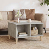 Coffee Table Concrete Grey 60x50x36.5 cm Engineered Wood
