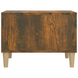 Coffee Table Smoked Oak 60x50x36.5 cm Engineered Wood
