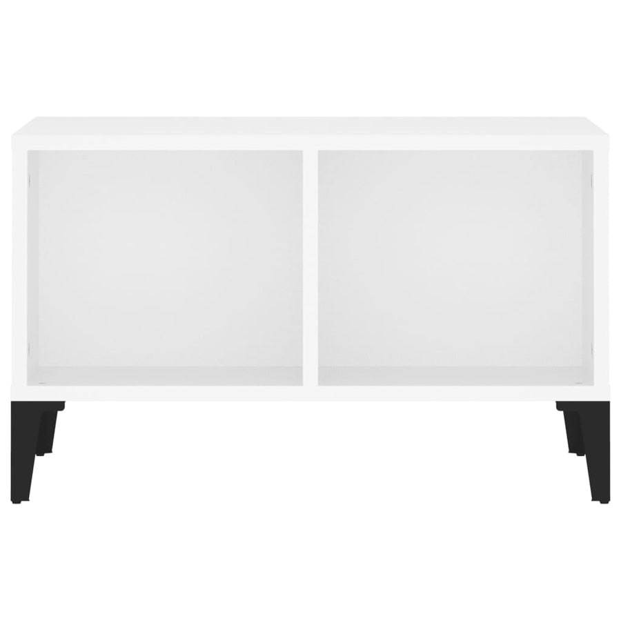 Coffee Table White 60x50x36.5 cm Engineered Wood