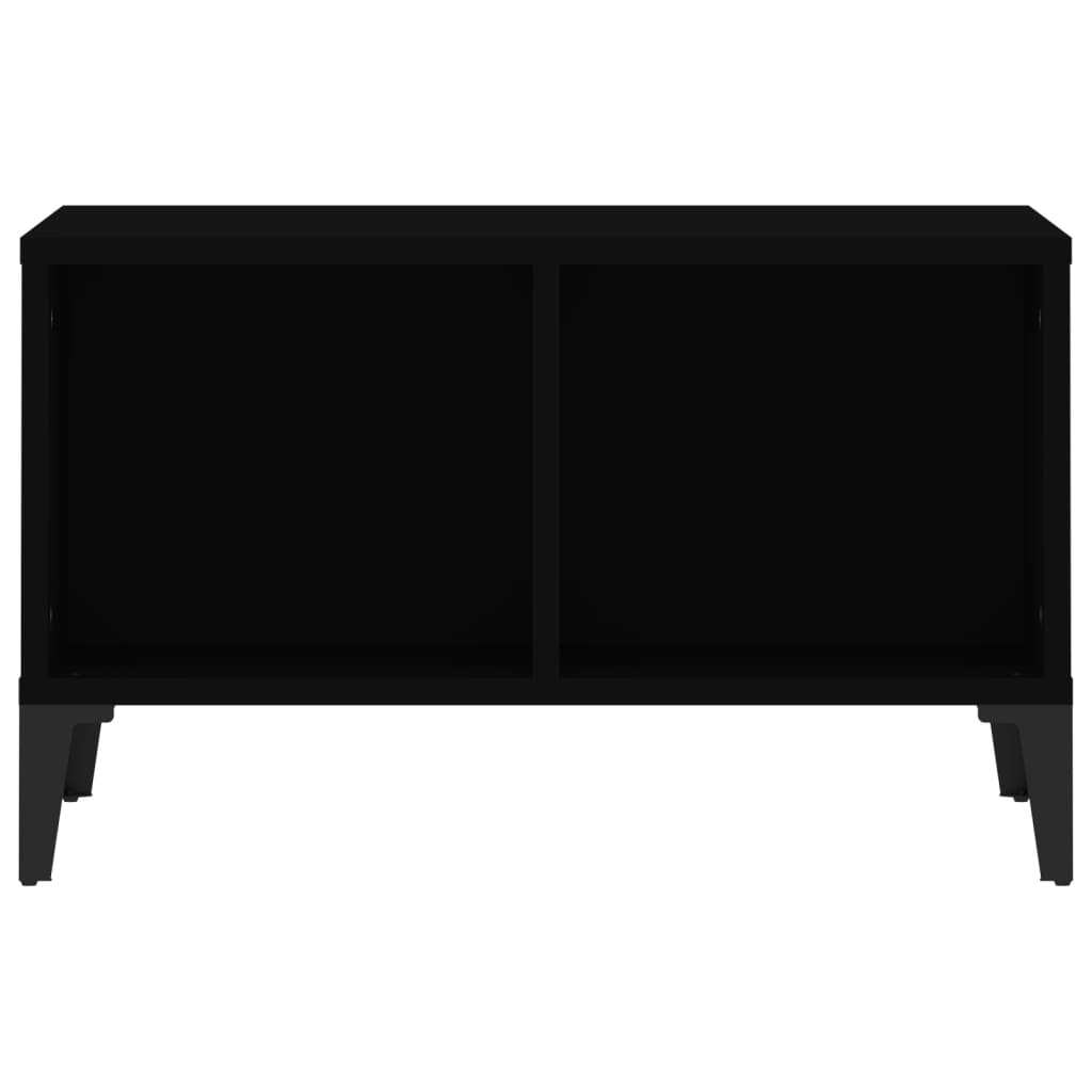 Coffee Table Black 60x50x36.5 cm Engineered Wood