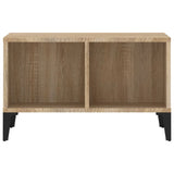 Coffee Table Sonoma Oak 60x50x36.5 cm Engineered Wood - 45-Degree Angle