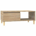 Coffee Table Sonoma Oak 90x50x36.5 cm Engineered Wood