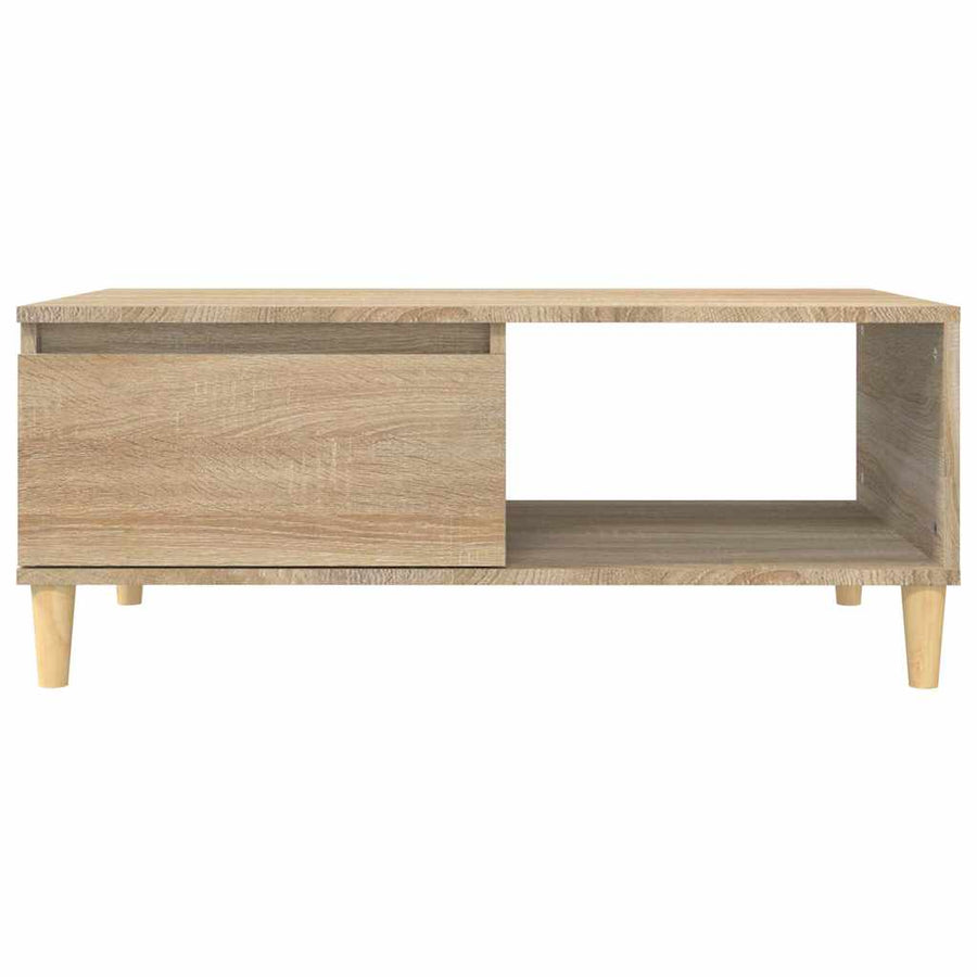 Coffee Table Sonoma Oak 90x50x36.5 cm Engineered Wood