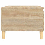 Coffee Table Sonoma Oak 90x50x36.5 cm Engineered Wood