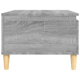 Coffee Table Grey Sonoma 90x50x36.5 cm Engineered Wood