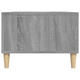 Coffee Table Grey Sonoma 90x50x36.5 cm Engineered Wood - Low Angle
