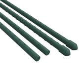 Garden Plant Stakes 30 pcs Green 180 cm Steel - Top-Down View