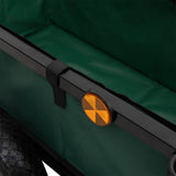 Fishing Trolley with Bag Black Steel - Close-Up Angle