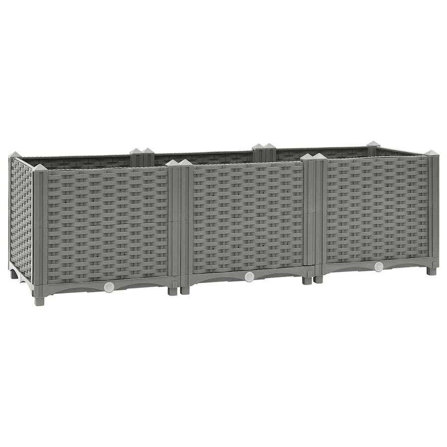 Raised Bed 120x40x38 cm Polypropylene