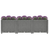 Raised Bed 120x40x38 cm Polypropylene - Side View