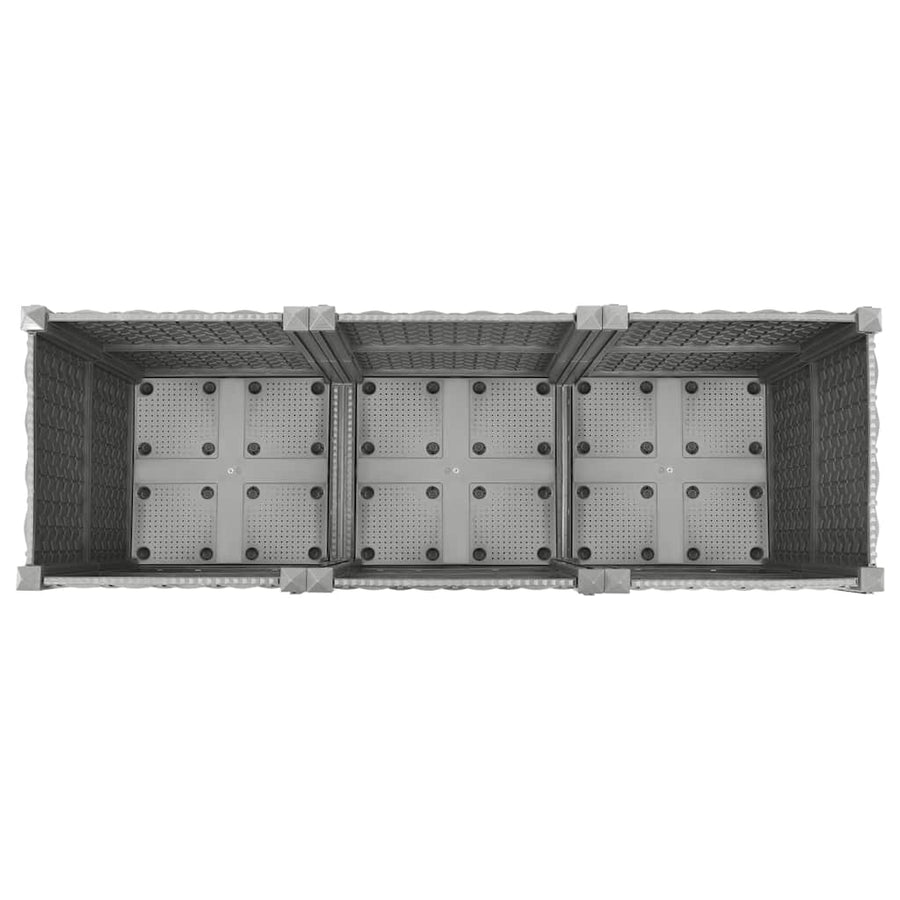 Raised Bed 120x40x38 cm Polypropylene