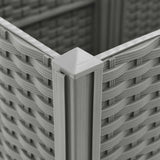 Raised Bed 160x40x38 cm Polypropylene - Close-Up Angle