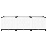 Raised Bed 120x40x38 cm Polypropylene - Top-Down View