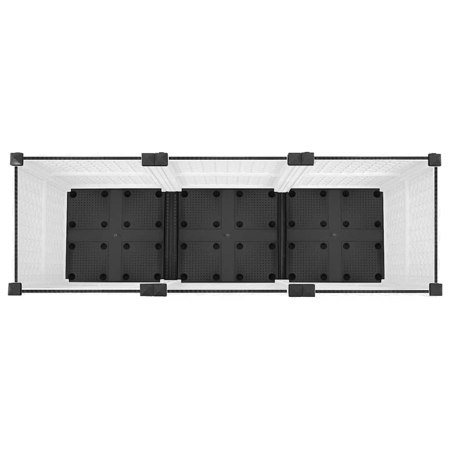 Raised Bed 120x40x38 cm Polypropylene