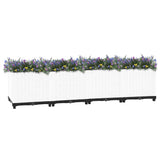 Raised Bed 160x40x38 cm Polypropylene - Front View
