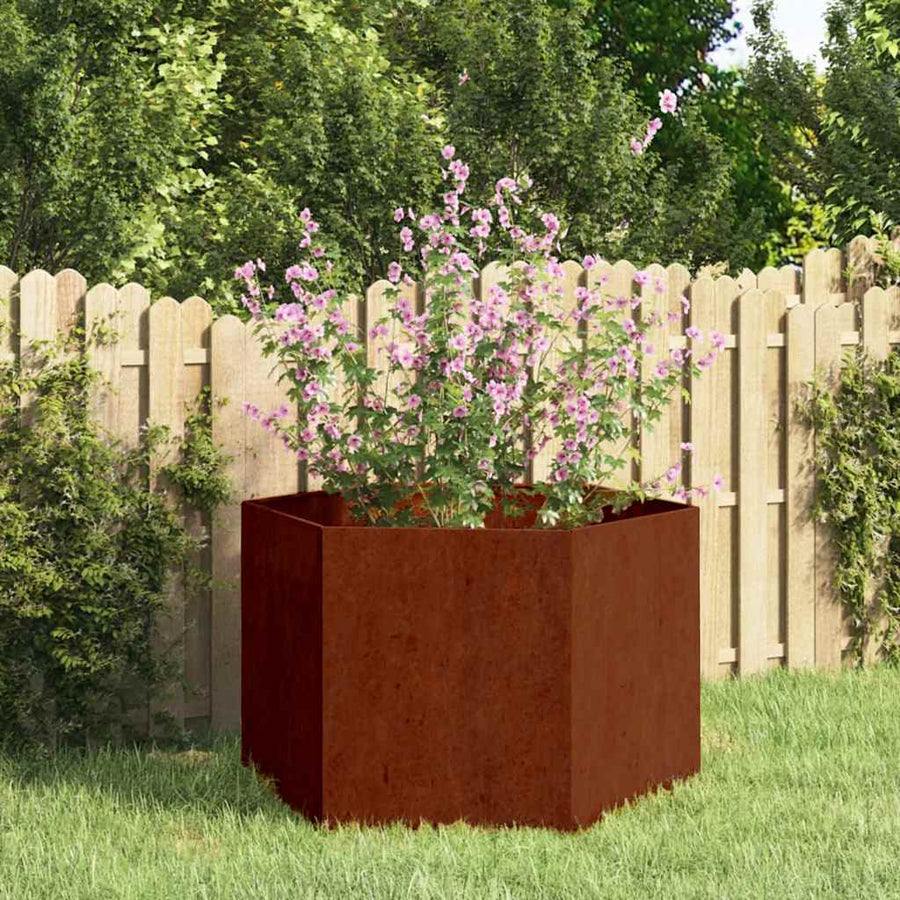 Planter Rusty 60x60x45 cm Corten Steel
