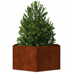 Planter Rusty 90x90x45 cm Corten Steel