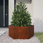 Planter Rusty 90x90x45 cm Corten Steel
