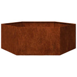 Planter Rusty 138x120x45 cm Corten Steel