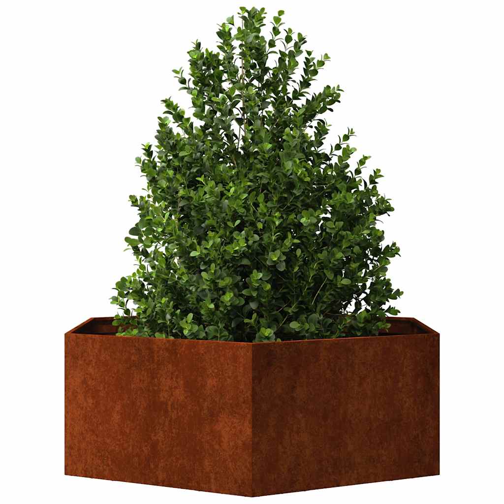 Planter Rusty 138x120x45 cm Corten Steel