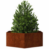 Planter Rusty 138x120x45 cm Corten Steel