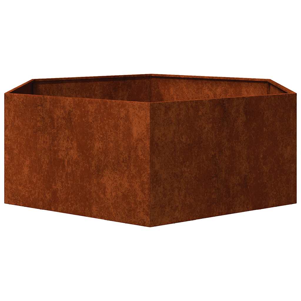 Planter Rusty 138x120x45 cm Corten Steel