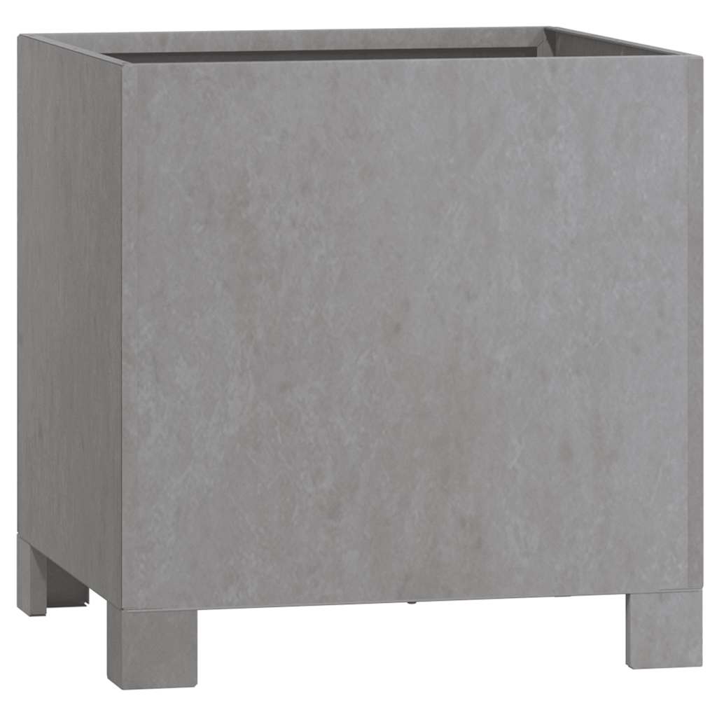 Planters with Legs 2 pcs Rusty 30x30x30 cm Corten Steel