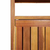Garden Console Table 80x35x75 cm Solid Wood Acacia - Extra Image