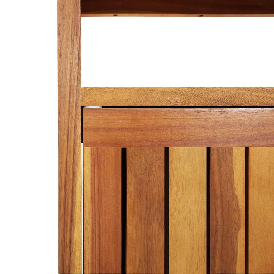 Garden Console Table 110x35x75 cm Solid Wood Acacia