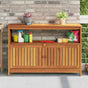 Garden Console Table 110x35x75 cm Solid Wood Acacia