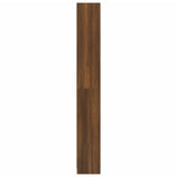 5-Tier Book Cabinet Brown Oak 40x24x175 cm Engineered Wood