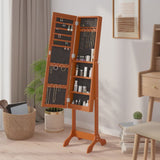 Free-Standing Mirror 34x37x146 cm - Side View