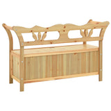 Bench 107x45x75.5 cm Solid Wood Fir - 45-Degree Angle