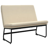 Bench Cream 100x75x76 cm Fabric