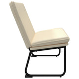 Bench Cream 100x75x76 cm Fabric - Top-Down View