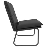 Bench Black 100x75x76 cm Faux Leather