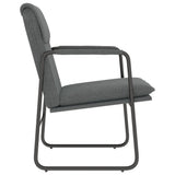 Lounge Chair Dark Grey 55x64x80 cm Fabric