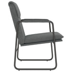Lounge Chair Dark Grey 55x64x80 cm Fabric