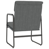 Lounge Chair Dark Grey 55x64x80 cm Fabric