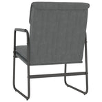 Lounge Chair Dark Grey 55x64x80 cm Fabric