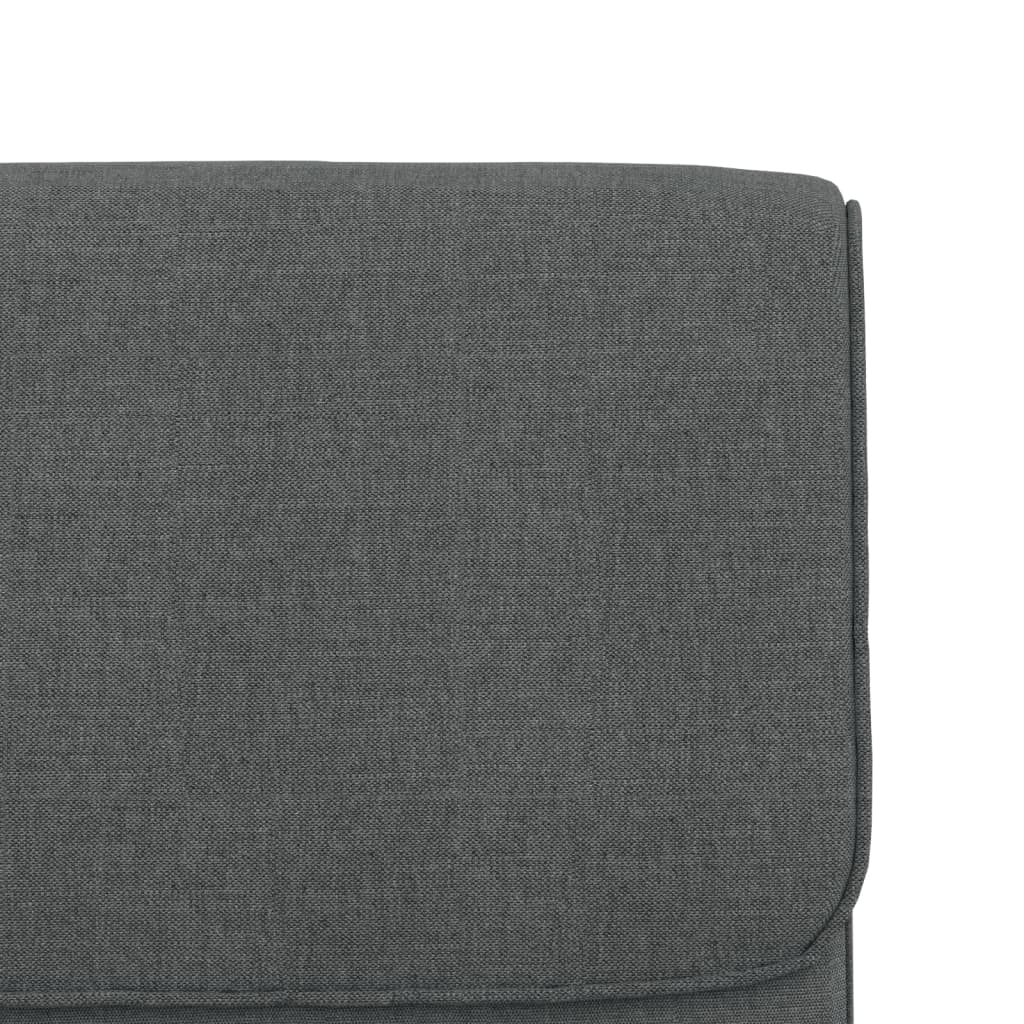 Lounge Chair Dark Grey 55x64x80 cm Fabric