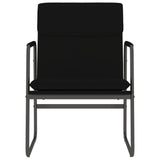 Lounge Chair Black 55x64x80 cm Faux Leather