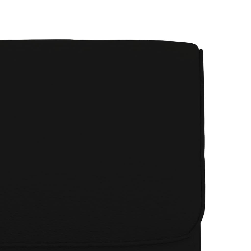 Lounge Chair Black 55x64x80 cm Faux Leather