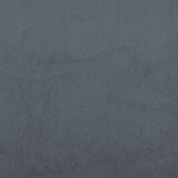 Bench Dark Grey 108x79x79 cm Velvet - Close-Up Angle